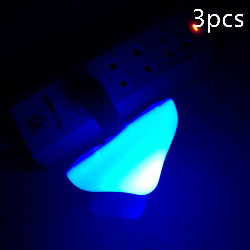Candeeiro Cogumelo LED com Sensor | Luz Noturna Mágica