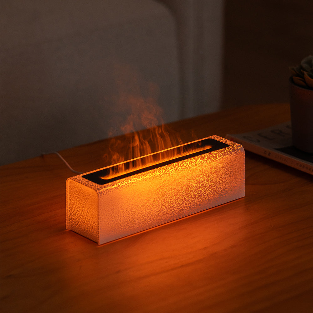 Humidificador Chama de Lava USB – Aromaterapia & Ambiente Colorido para Casa