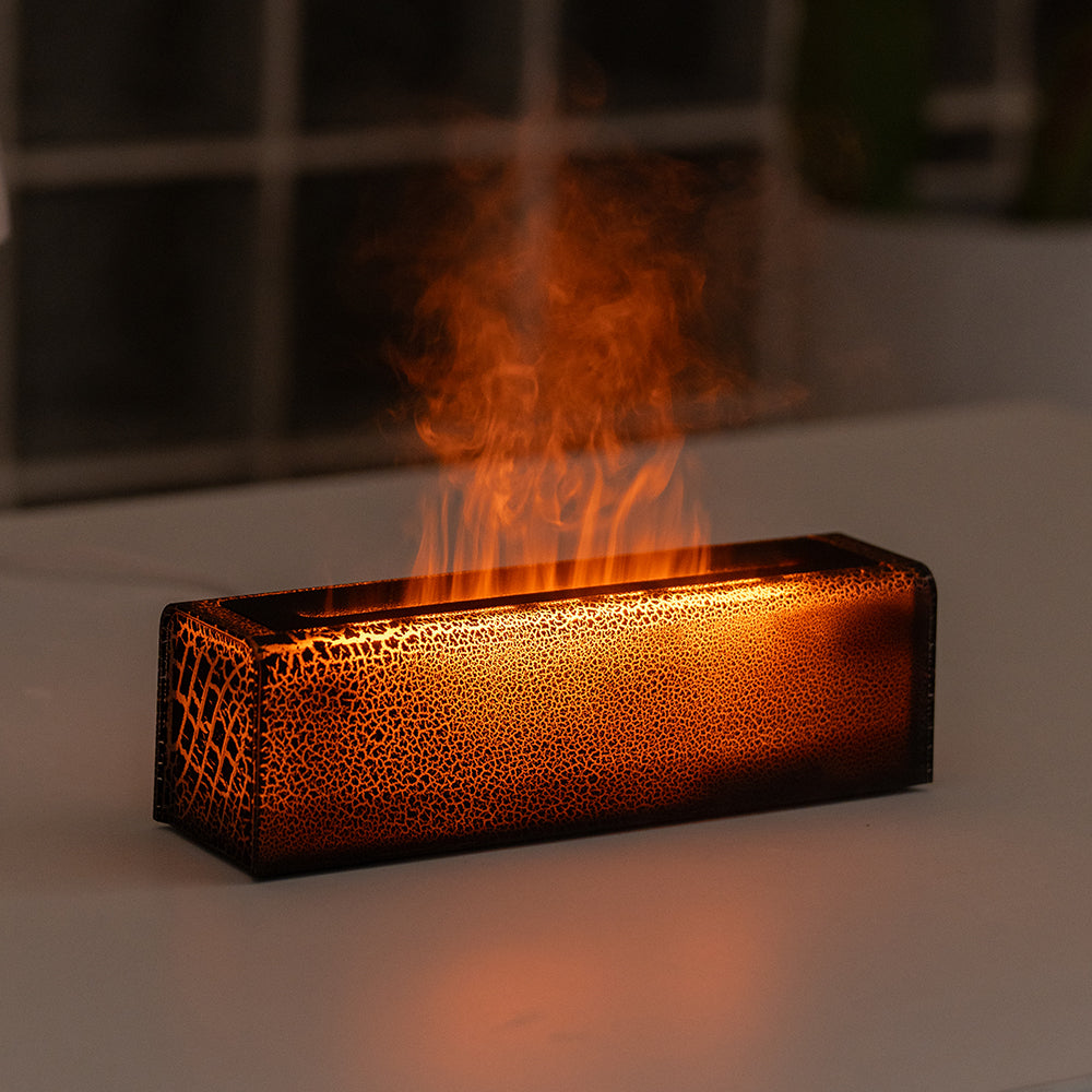 Humidificador Chama de Lava USB – Aromaterapia & Ambiente Colorido para Casa
