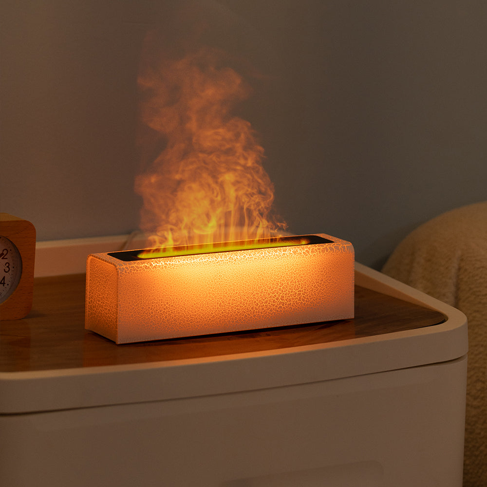 Humidificador Chama de Lava USB – Aromaterapia & Ambiente Colorido para Casa